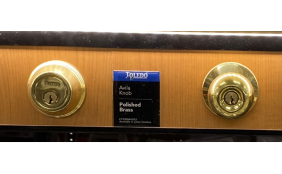 Residential knob lock (includes installation)